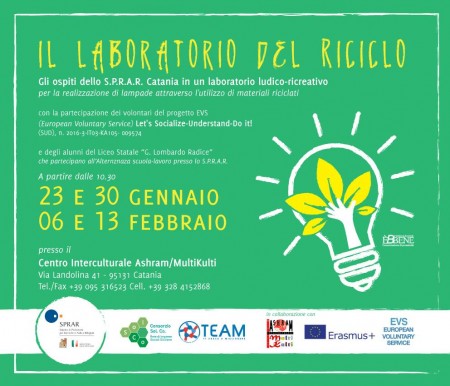 Laboratorio Riciclo, SPRAR CATANIA(COOPERATIVA TEMA